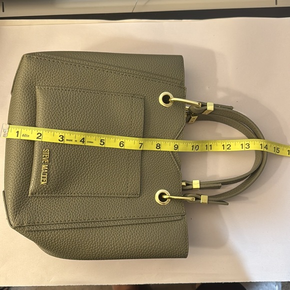 STEVE MADDEN BKARTA CROSSBODY BAG COLOR MILITARY GREEN TIK TOK VIRAL TRENDY NWOT - Picture 9 of 11